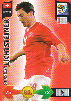 Stephan Lichtsteiner Switzerland Panini 2010 World Cup #182